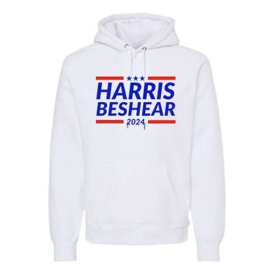 Harris Beshear 2024 Kamala Harris Andy Beshear President Premium Hoodie