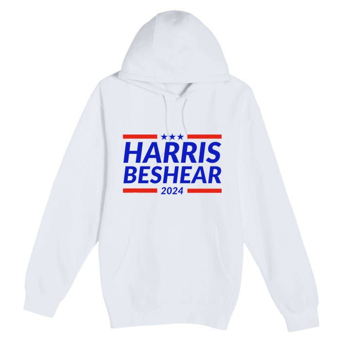 Harris Beshear 2024 Kamala Harris Andy Beshear President Premium Pullover Hoodie