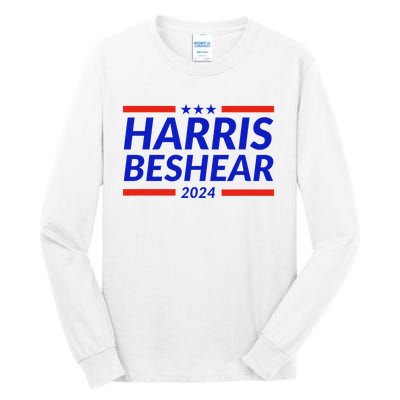 Harris Beshear 2024 Kamala Harris Andy Beshear President Tall Long Sleeve T-Shirt