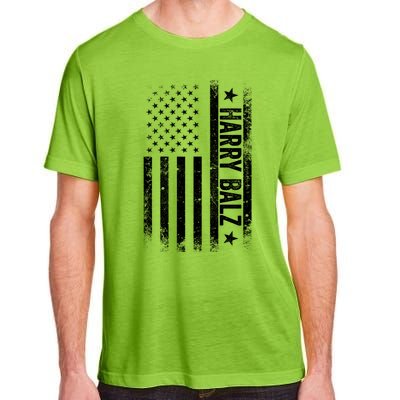 Harry Balz 2024 Harris Walz Usa Flag Political Gift Adult ChromaSoft Performance T-Shirt