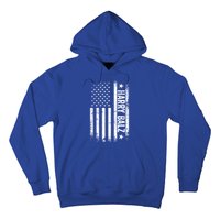 Harry Balz 2024 Harris Walz Usa Flag Political Gift Hoodie