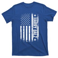 Harry Balz 2024 Harris Walz Usa Flag Political Gift T-Shirt