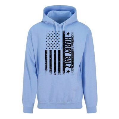 Harry Balz 2024 Harris Walz Usa Flag Political Gift Unisex Surf Hoodie