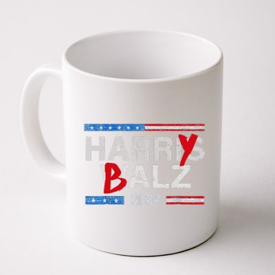 Harry Balz 2024 Funny Kamala Harris And Tim Walz 2024 Gift Coffee Mug