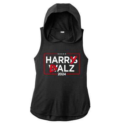 Harry Balz 2024 Ladies PosiCharge Tri-Blend Wicking Draft Hoodie Tank