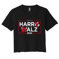 Harry Balz 2024 Women's Crop Top Tee