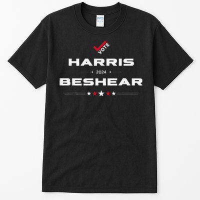 Harris Beshear 2024 Democratic Party Tall T-Shirt