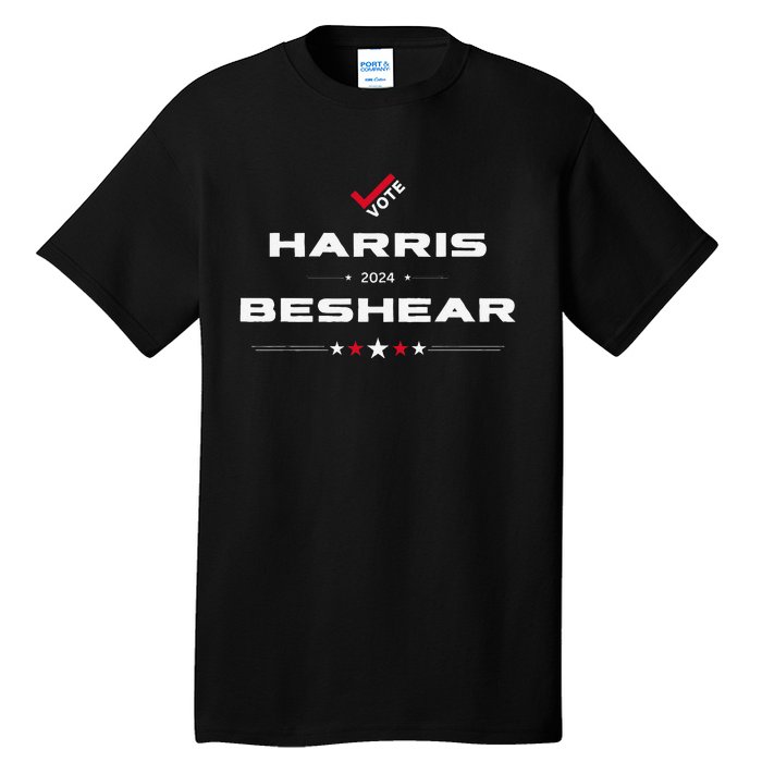 Harris Beshear 2024 Democratic Party Tall T-Shirt