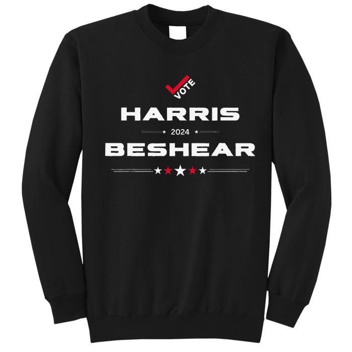 Harris Beshear 2024 Democratic Party Tall Sweatshirt