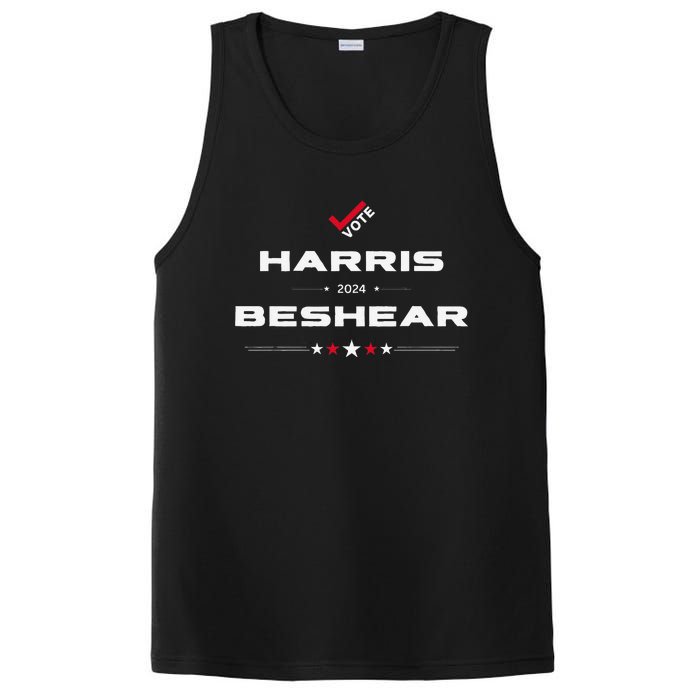 Harris Beshear 2024 Democratic Party PosiCharge Competitor Tank