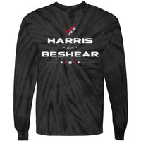 Harris Beshear 2024 Democratic Party Tie-Dye Long Sleeve Shirt