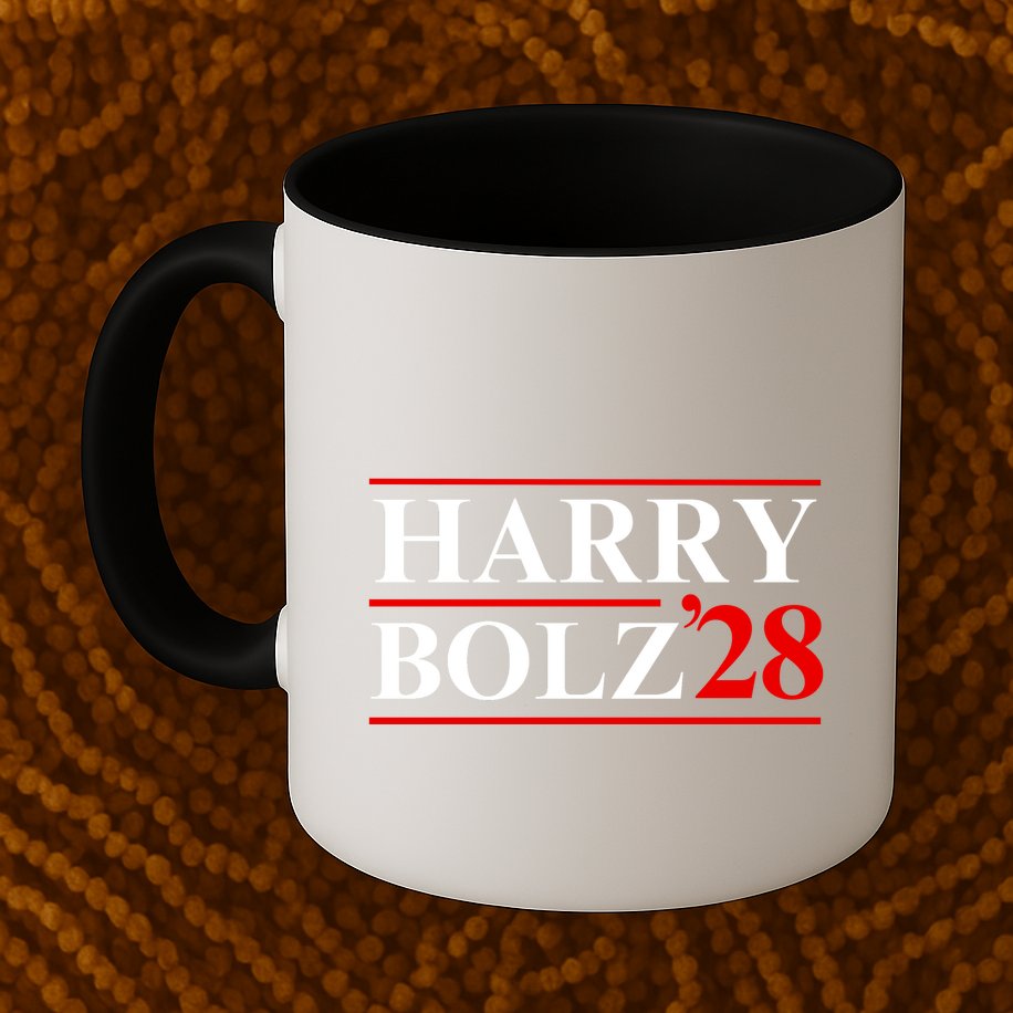 Harry Bolz 2028 Funny Political Meme D.O.G & E Mug
