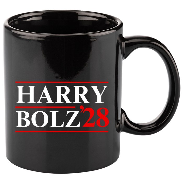 Harry Bolz 2028 Funny Political Meme D.O.G & E 11oz C Handle Ceramic Mug