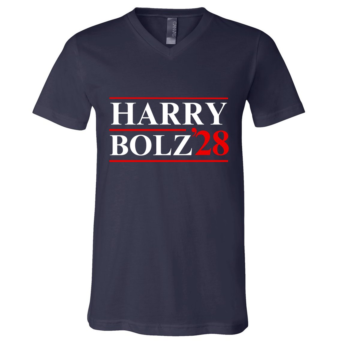 Harry Bolz 2028 Funny Political Meme D.O.G & E V-Neck T-Shirt