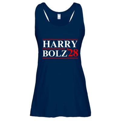 Harry Bolz 2028 Funny Political Meme D.O.G & E Ladies Essential Flowy Tank