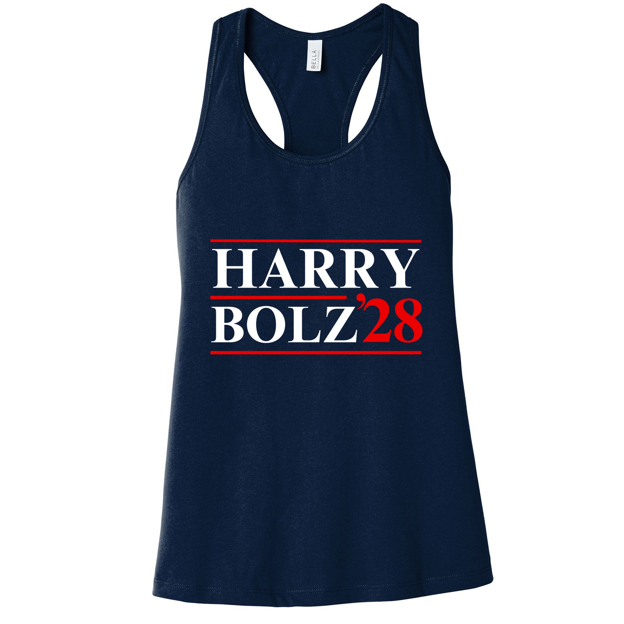Harry Bolz 2028 Funny Political Meme D.O.G & E Womens Tank Top