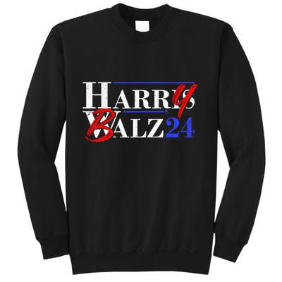 Harry Balz 2024 Funny Kamala Harris And Tim Walz 2024 Gift Sweatshirt