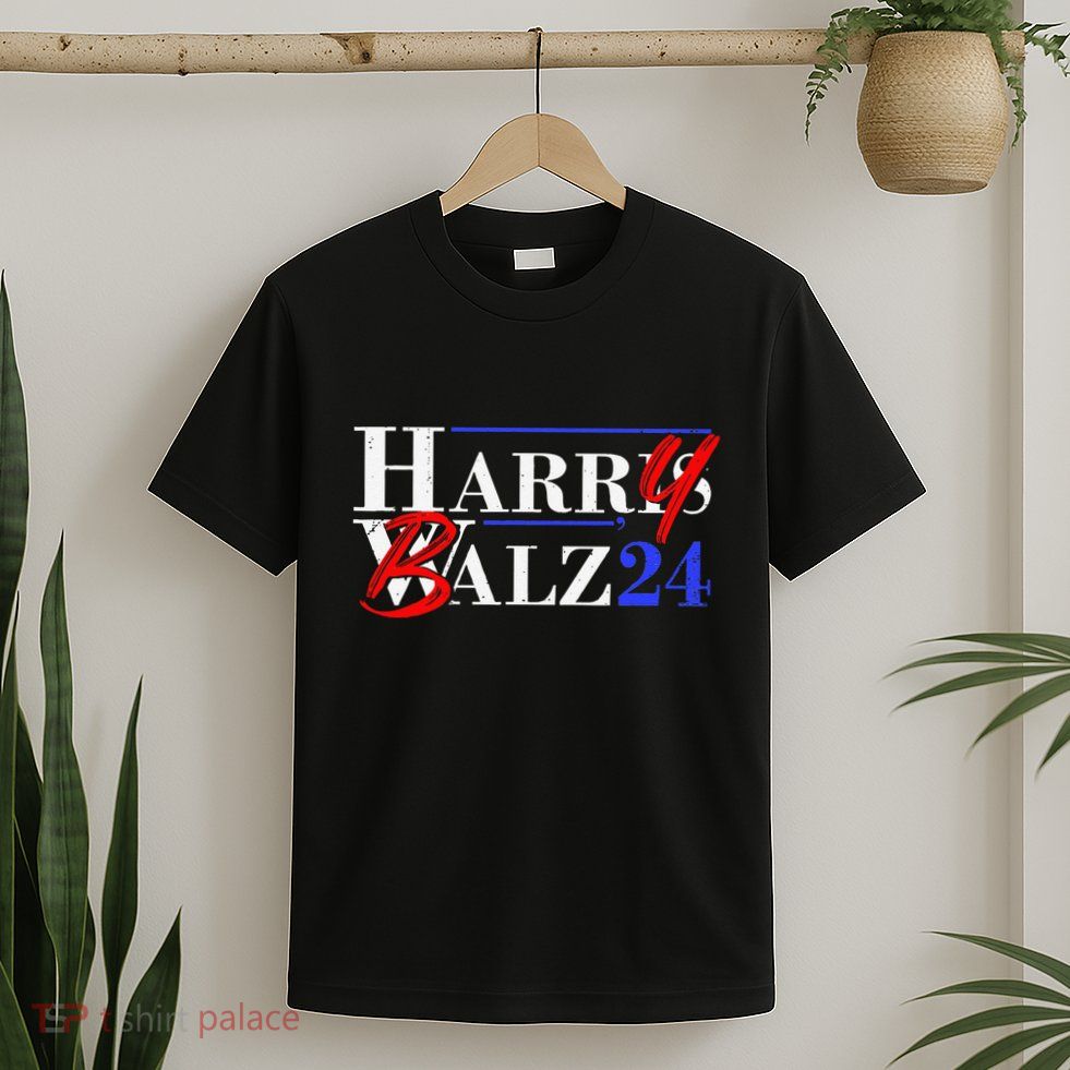 Harry Balz 2024 Funny Kamala Harris And Tim Walz 2024 Gift T-Shirt