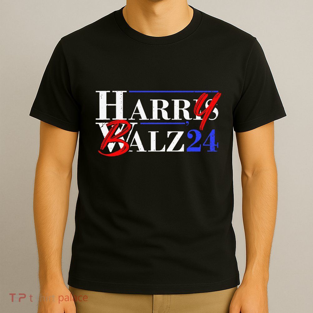 Harry Balz 2024 Funny Kamala Harris And Tim Walz 2024 Gift T-Shirt