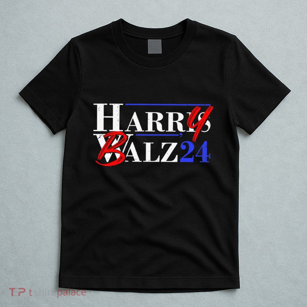 Harry Balz 2024 Funny Kamala Harris And Tim Walz 2024 Gift T-Shirt
