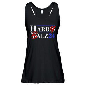 Harry Balz 2024 Funny Kamala Harris And Tim Walz 2024 Gift Ladies Essential Flowy Tank