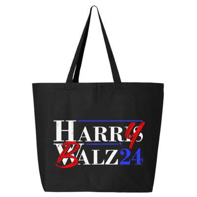 Harry Balz 2024 Funny Kamala Harris And Tim Walz 2024 Gift 25L Jumbo Tote
