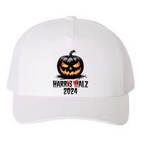 Harry Balz 2024 Funny Kamala Harris Walz Pumpkin Yupoong Adult 5-Panel Trucker Hat