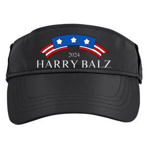 Harry Balz 2024 Funny Harris Walz 24 Democratics Vote Adult Drive Performance Visor