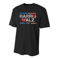 Harry Balz 2024 Funny Kamala Harris And Tim Walz 2024 Youth Performance Sprint T-Shirt