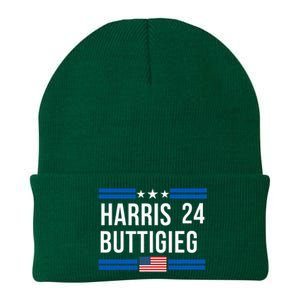 Harris Buttigieg 2024 Presidential Elect Campaign Knit Cap Winter Beanie