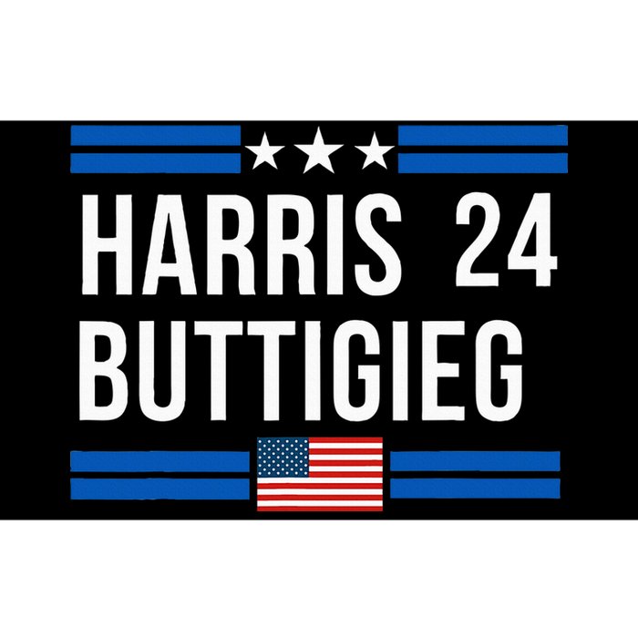 Harris Buttigieg 2024 Presidential Elect Campaign Bumper Sticker