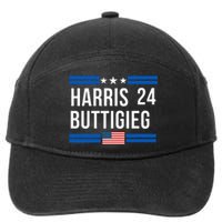 Harris Buttigieg 2024 Presidential Elect Campaign 7-Panel Snapback Hat