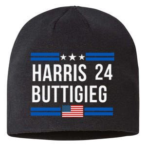 Harris Buttigieg 2024 Presidential Elect Campaign Sustainable Beanie