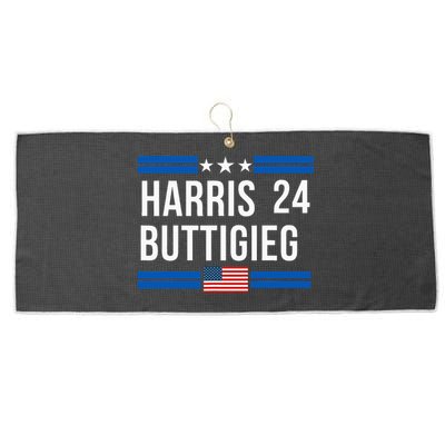 Harris Buttigieg 2024 Presidential Elect Campaign Large Microfiber Waffle Golf Towel