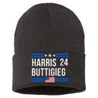 Harris Buttigieg 2024 Presidential Elect Campaign Sustainable Knit Beanie