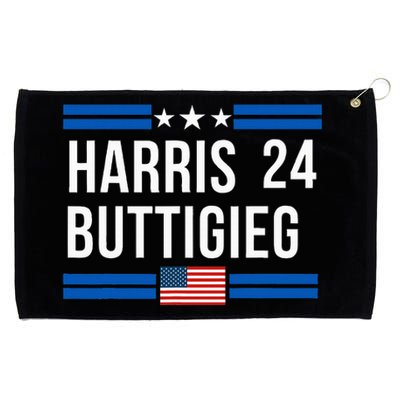 Harris Buttigieg 2024 Presidential Elect Campaign Grommeted Golf Towel