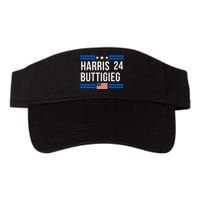 Harris Buttigieg 2024 Presidential Elect Campaign Valucap Bio-Washed Visor