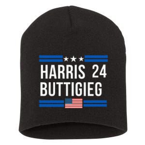 Harris Buttigieg 2024 Presidential Elect Campaign Short Acrylic Beanie