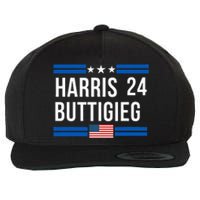 Harris Buttigieg 2024 Presidential Elect Campaign Wool Snapback Cap