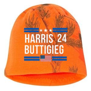 Harris Buttigieg 2024 Presidential Elect Campaign Kati - Camo Knit Beanie