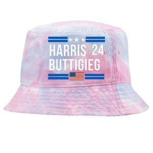 Harris Buttigieg 2024 Presidential Elect Campaign Tie-Dyed Bucket Hat