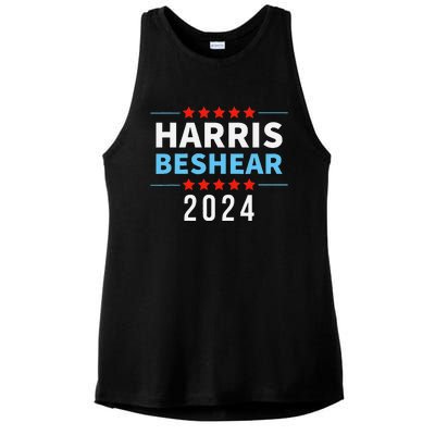 Harris Beshear 2024 Kamala Harris Andy Beshear President Ladies PosiCharge Tri-Blend Wicking Tank