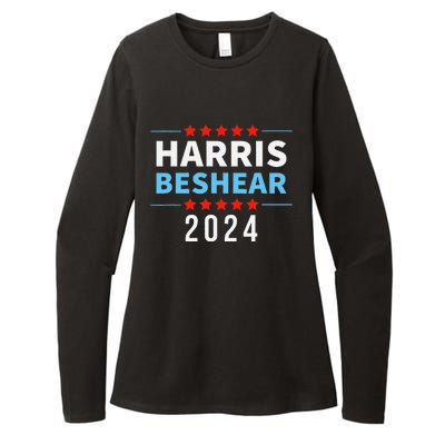 Harris Beshear 2024 Kamala Harris Andy Beshear President Womens CVC Long Sleeve Shirt