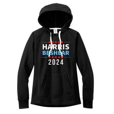 Harris Beshear 2024 Kamala Harris Andy Beshear President Women's Fleece Hoodie