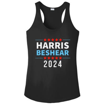 Harris Beshear 2024 Kamala Harris Andy Beshear President Ladies PosiCharge Competitor Racerback Tank