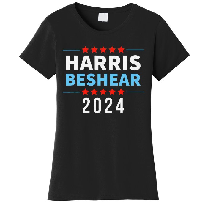 Harris Beshear 2024 Kamala Harris Andy Beshear President Women's T-Shirt