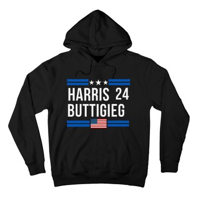 Harris Buttigieg 2024 Presidential Elect Campaign Hoodie