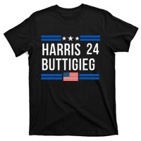 Harris Buttigieg 2024 Presidential Elect Campaign T-Shirt