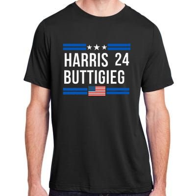 Harris Buttigieg 2024 Presidential Elect Campaign Adult ChromaSoft Performance T-Shirt