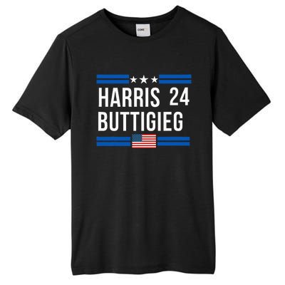 Harris Buttigieg 2024 Presidential Elect Campaign Tall Fusion ChromaSoft Performance T-Shirt